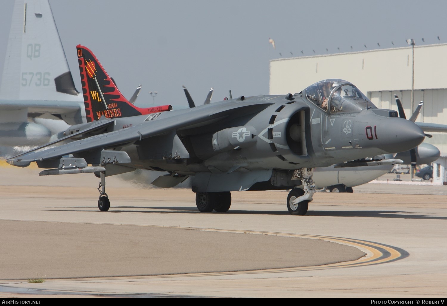 Aircraft Photo of 165584 | Boeing AV-8B(R) Harrier II+ | USA - Marines | AirHistory.net #610170