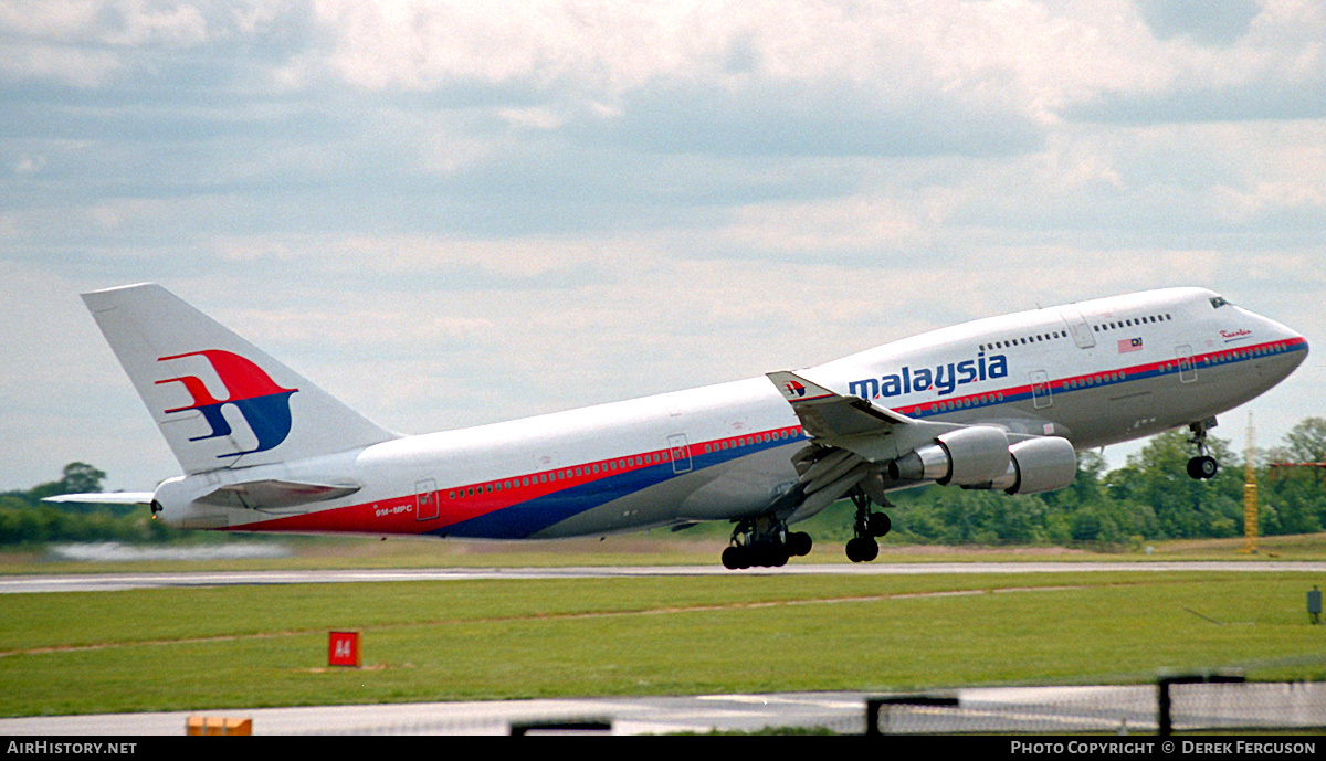 Aircraft Photo of 9M-MPC | Boeing 747-4H6 | Malaysia Airlines | AirHistory.net #610171