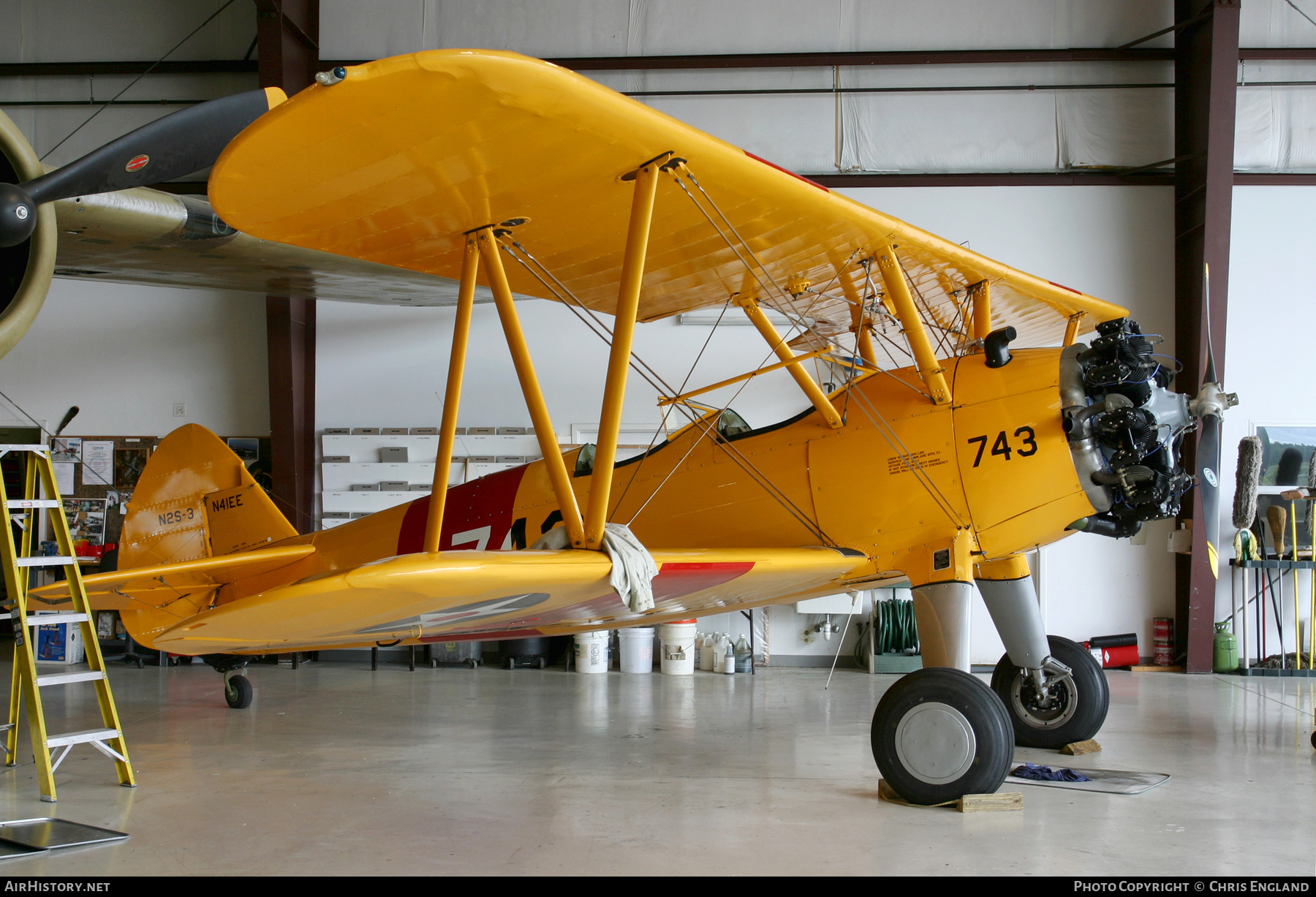 Aircraft Photo of N41EE | Boeing PT-17A Kaydet (A75N1) | USA - Navy | AirHistory.net #610198