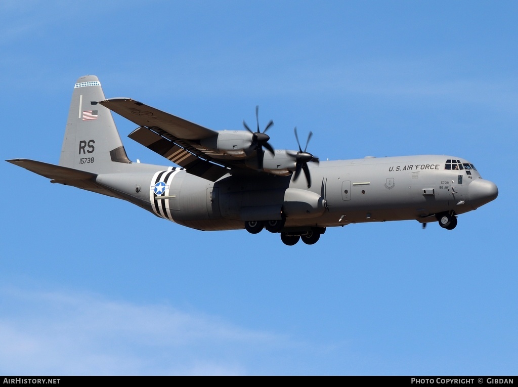 Aircraft Photo of 11-5738 / 15738 | Lockheed Martin C-130J-30 Hercules | USA - Air Force | AirHistory.net #610211