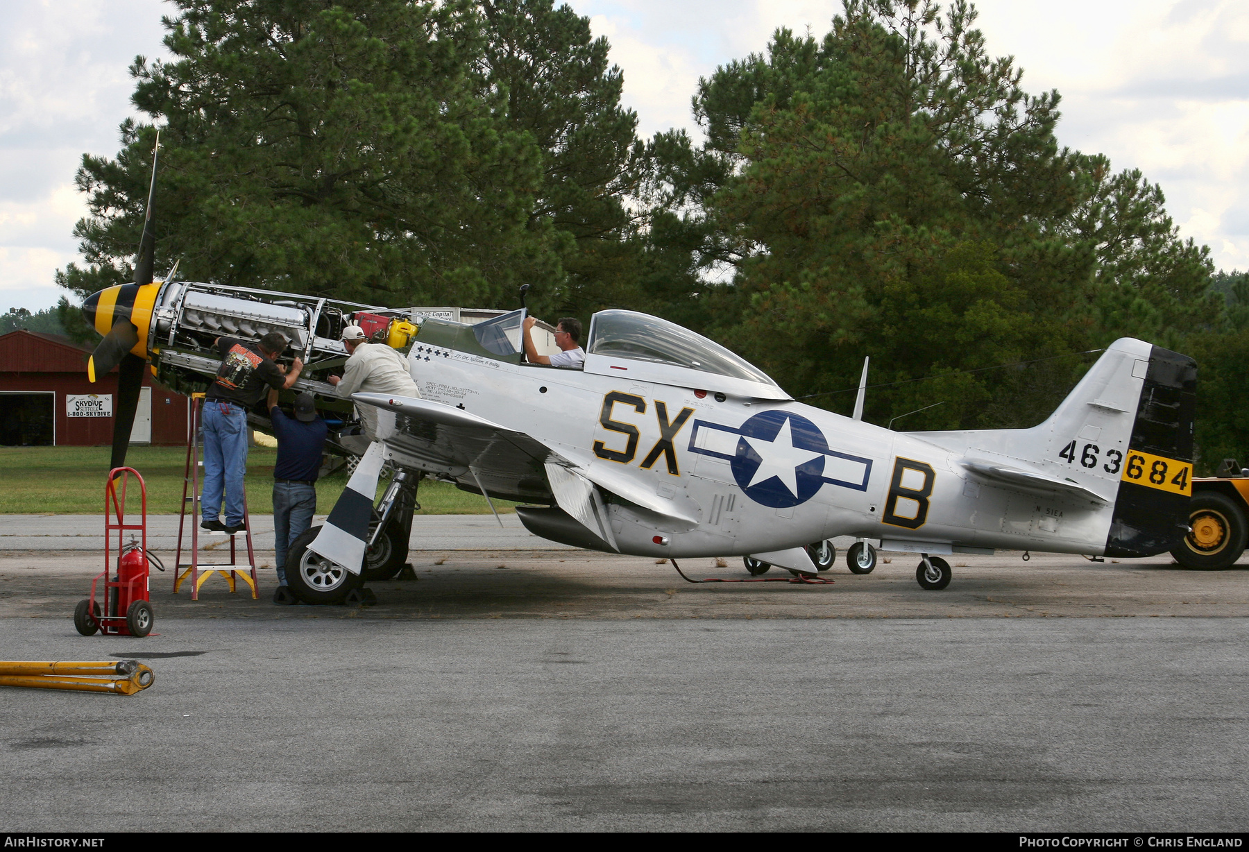 Aircraft Photo of N51EA / 463684 | North American P-51D Mustang | USA - Air Force | AirHistory.net #610213