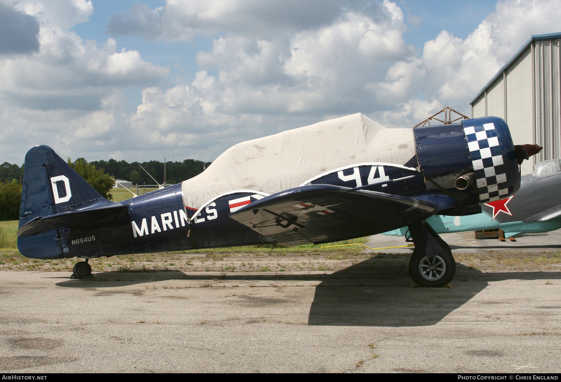 Aircraft Photo of N694US | North American SNJ-4 Texan | USA - Marines | AirHistory.net #610215