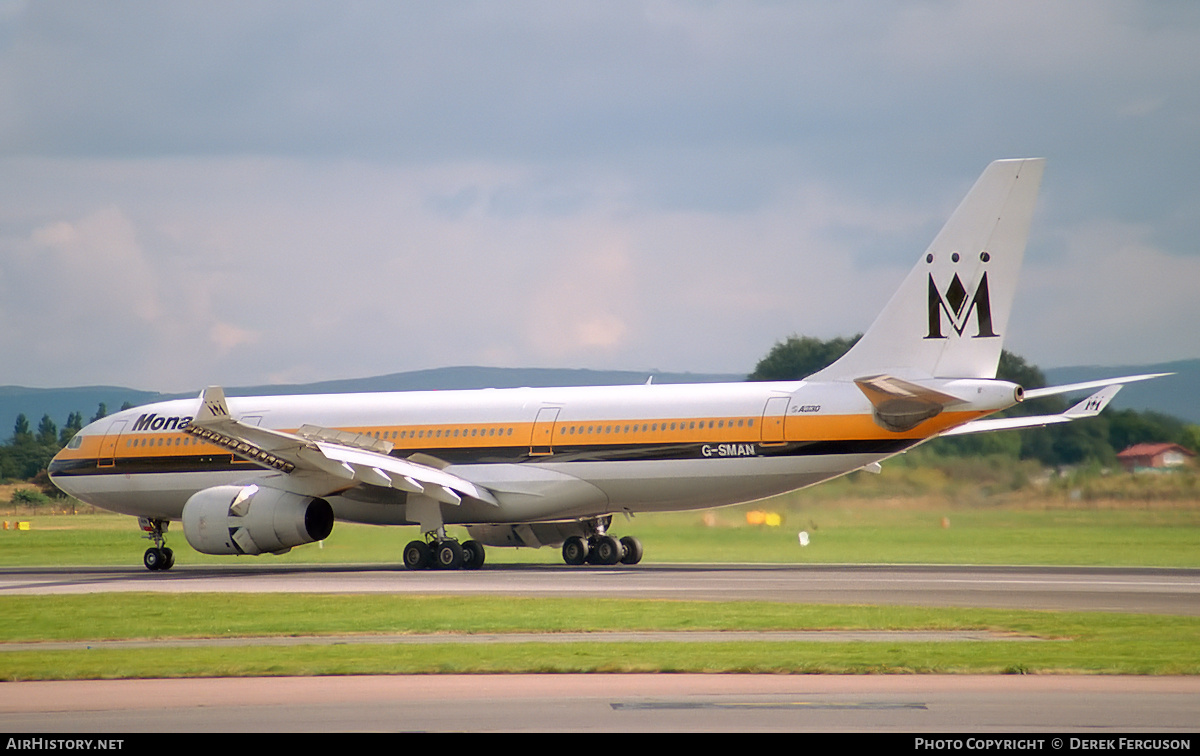 Aircraft Photo of G-SMAN | Airbus A330-243 | Monarch Airlines | AirHistory.net #610217