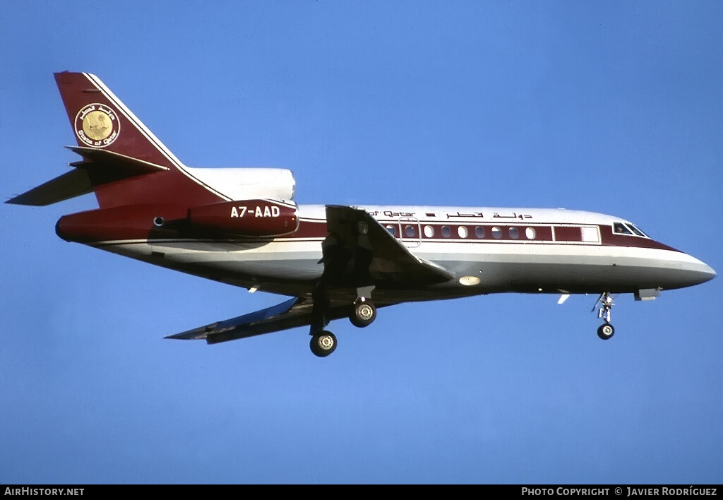 Aircraft Photo of A7-AAD | Dassault Falcon 900B | State of Qatar | AirHistory.net #610225