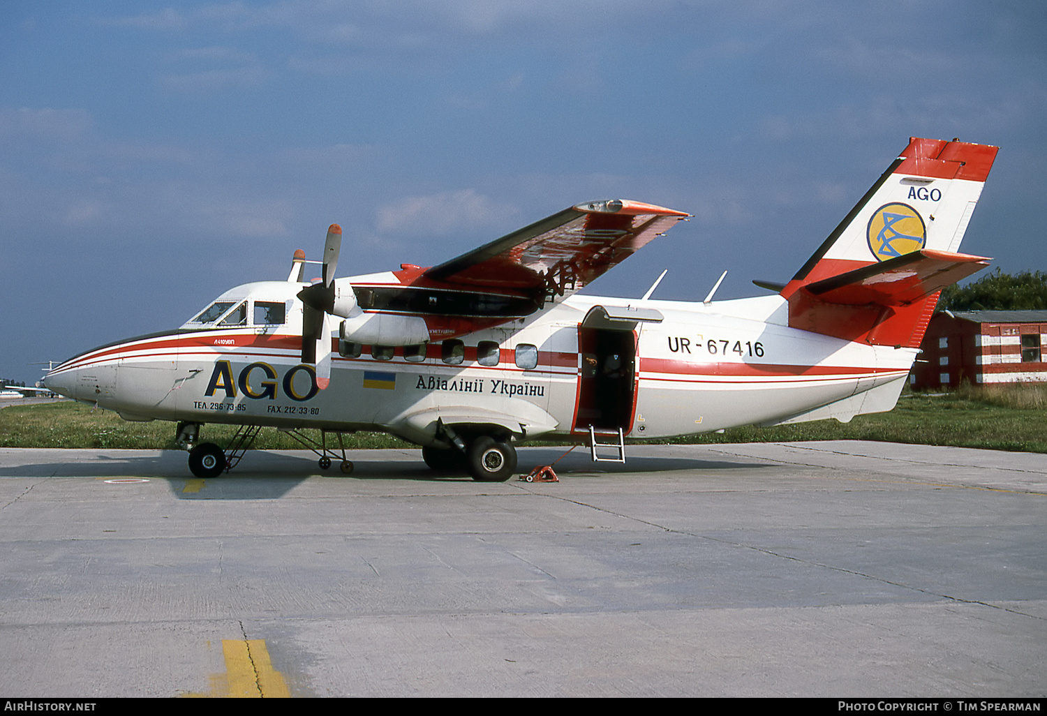 Aircraft Photo of UR-67416 | Let L-410UVP Turbolet | Air Ukraine | AirHistory.net #610226