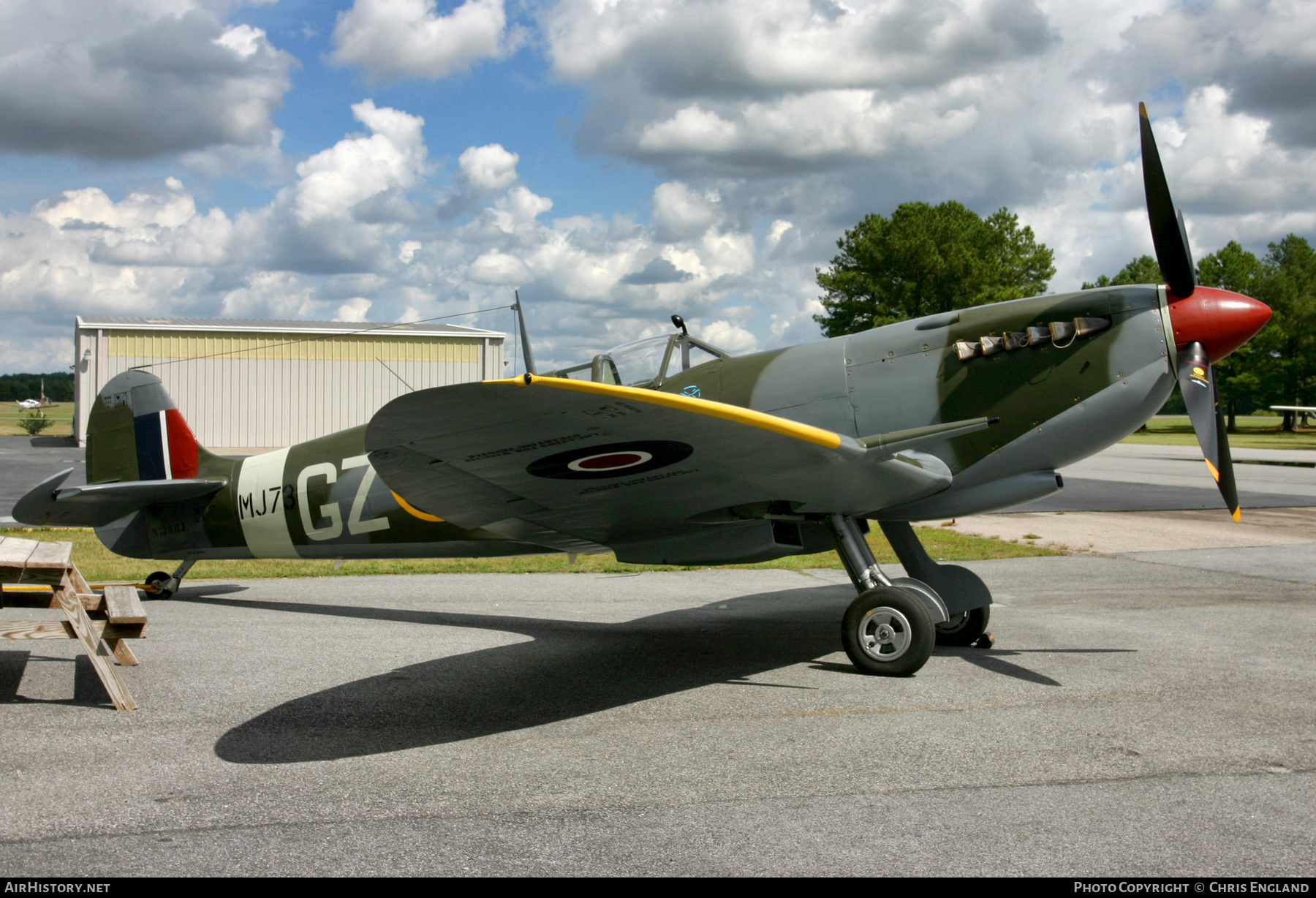 Aircraft Photo of N730MJ / MJ730 | Supermarine 361 Spitfire HF9E | UK - Air Force | AirHistory.net #610227