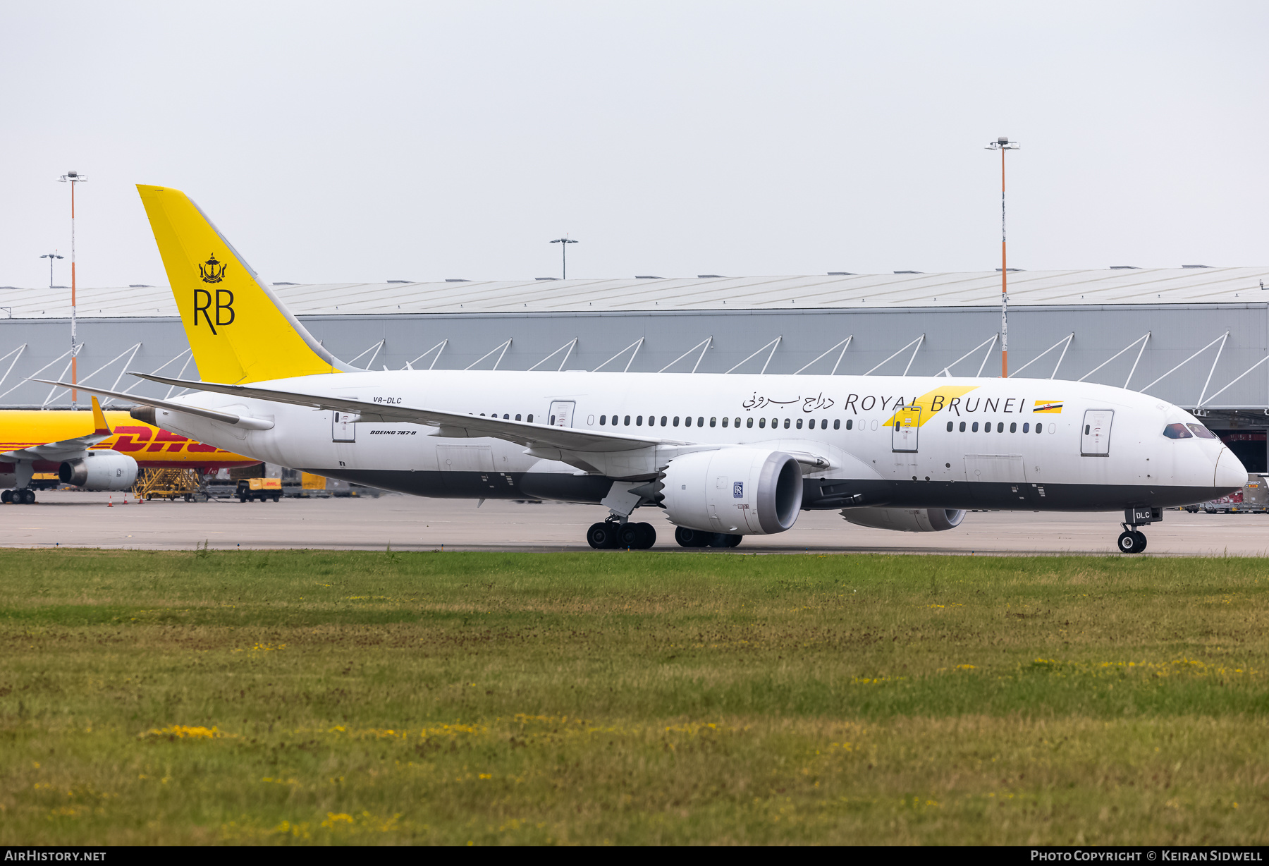 Aircraft Photo of V8-DLC | Boeing 787-8 Dreamliner | Royal Brunei Airlines | AirHistory.net #610228