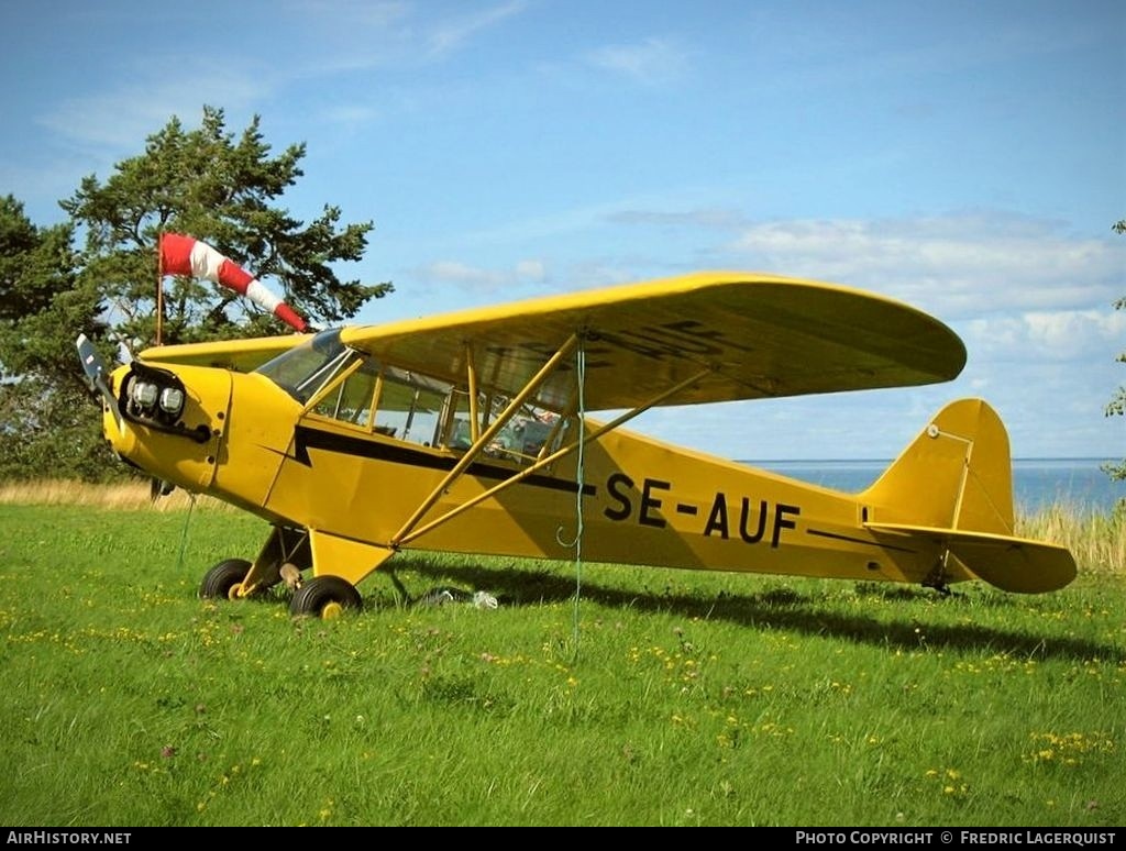 Aircraft Photo of SE-AUF | Piper J-3C-65 Cub | AirHistory.net #610251