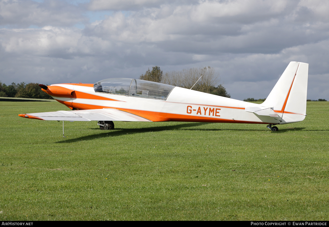 Aircraft Photo of G-AYME | Fournier RF-5 | AirHistory.net #610253