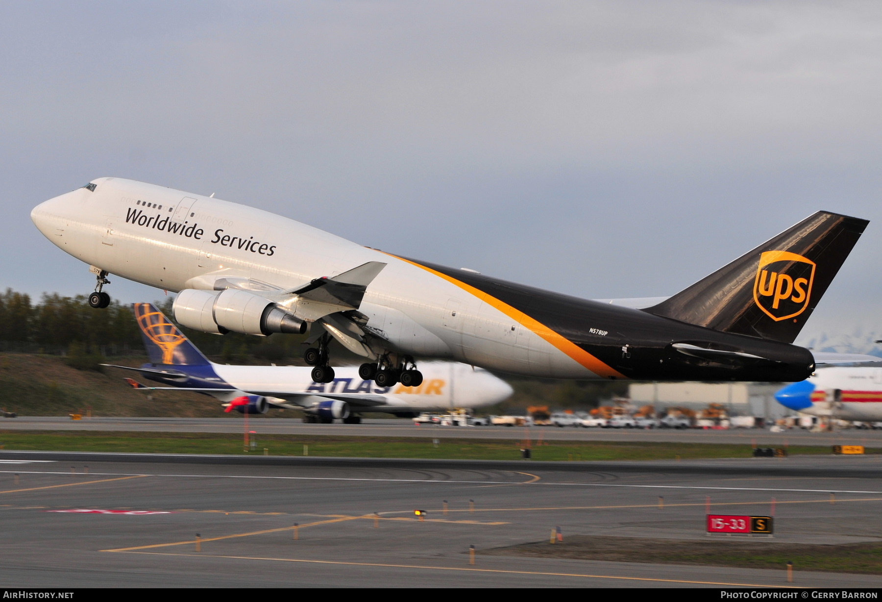 Aircraft Photo of N578UP | Boeing 747-45E(BCF) | United Parcel Service - UPS | AirHistory.net #610266