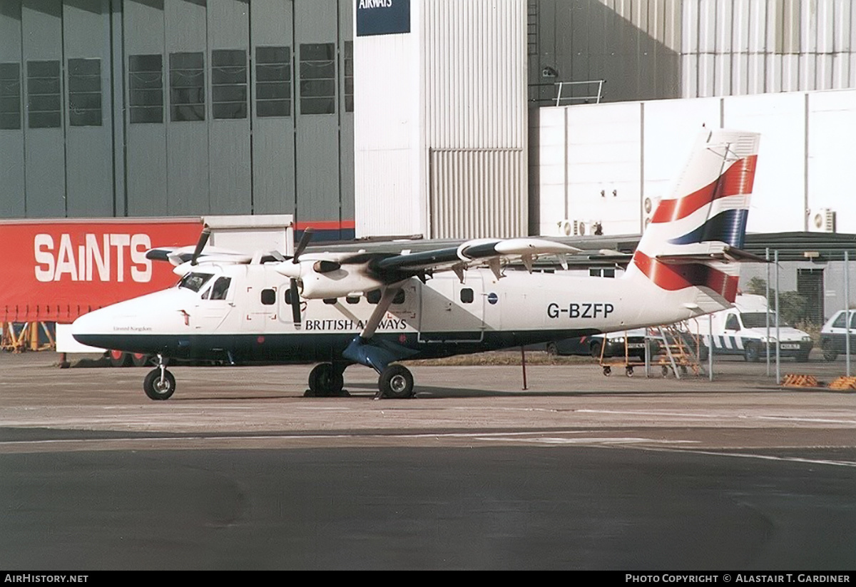 Aircraft Photo of G-BZFP | De Havilland Canada DHC-6-300 Twin Otter | British Airways | AirHistory.net #610284