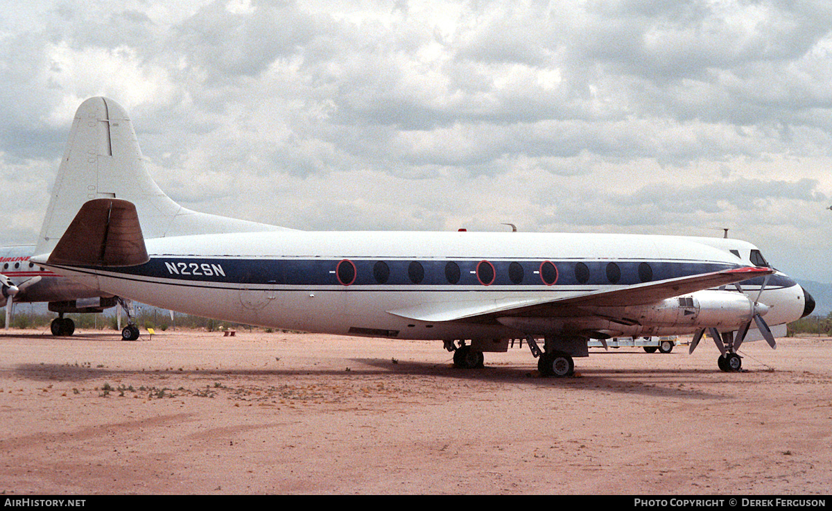 Aircraft Photo of N22SN | Vickers 744 Viscount | AirHistory.net #610291