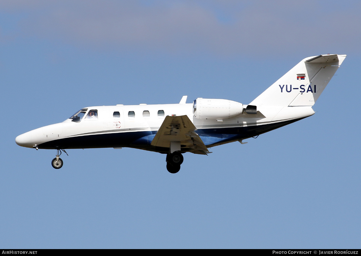 Aircraft Photo of YU-SAI | Cessna 525 CitationJet | AirHistory.net #610300