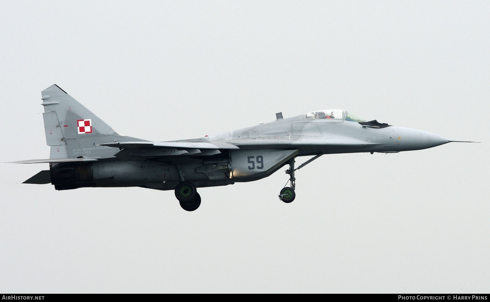 Aircraft Photo of 59 | Mikoyan-Gurevich MiG-29M | Poland - Air Force | AirHistory.net #610312