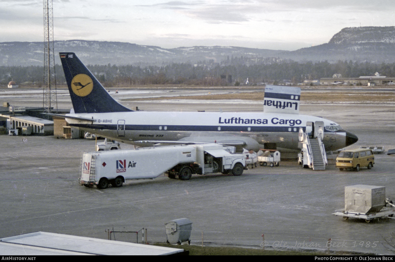 Aircraft Photo of D-ABHE | Boeing 737-230C | Lufthansa Cargo | AirHistory.net #610317