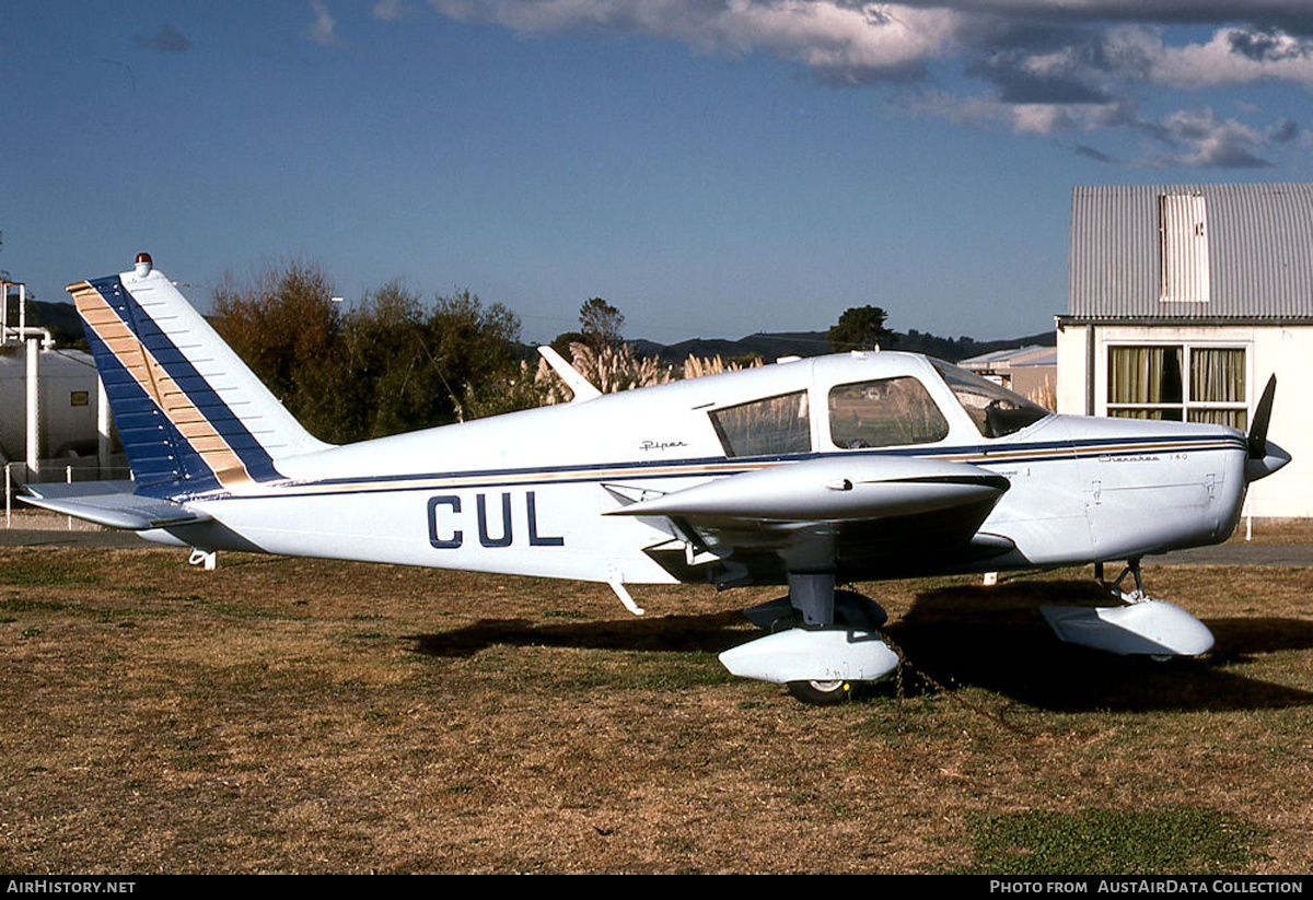 Aircraft Photo of ZK-CUL / CUL | Piper PA-28-140 Cherokee | AirHistory.net #610320