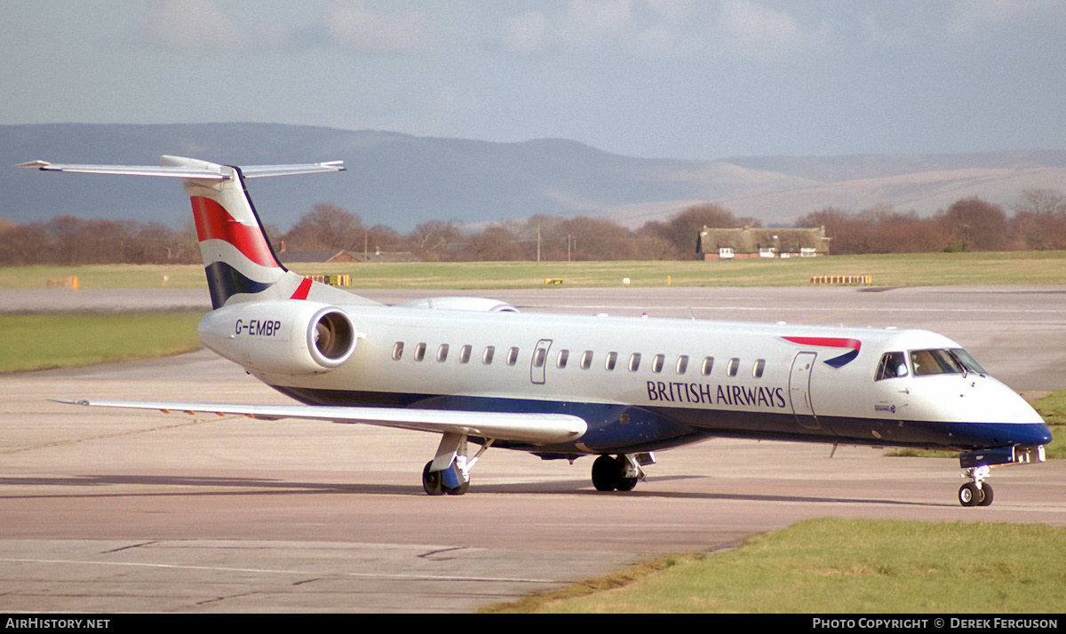 Aircraft Photo of G-EMBP | Embraer ERJ-145EU (EMB-145EU) | British Airways | AirHistory.net #610332