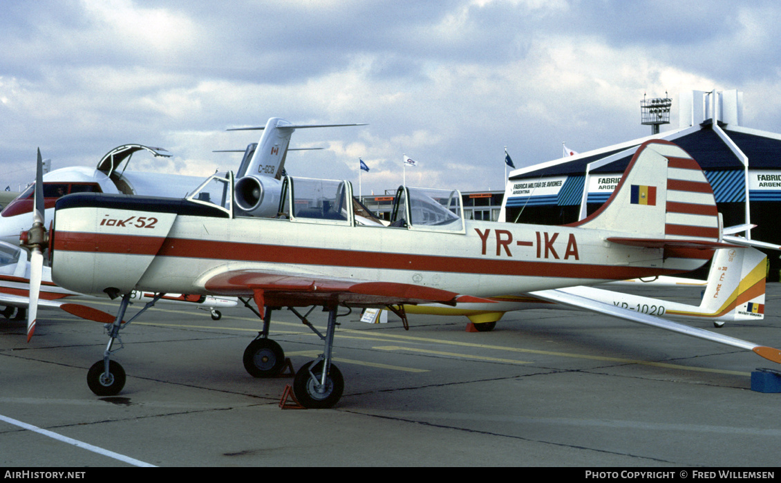 Aircraft Photo of YR-IKA | Yakovlev Yak-52 | AirHistory.net #610335