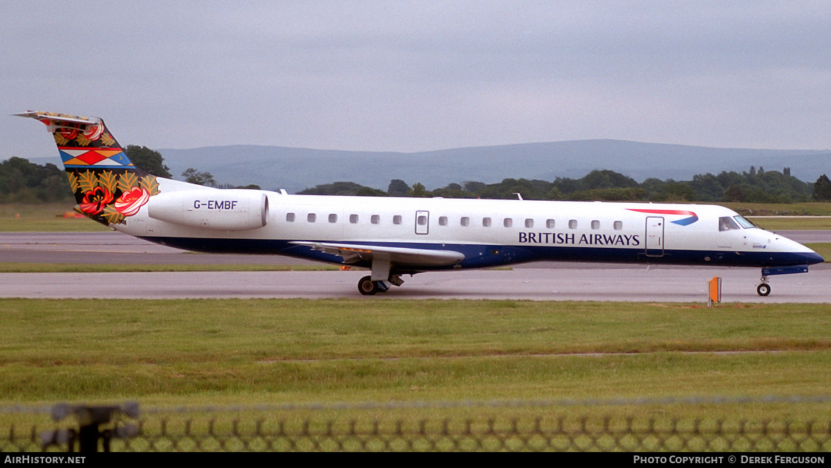 Aircraft Photo of G-EMBF | Embraer ERJ-145EU (EMB-145EU) | British Airways | AirHistory.net #610342