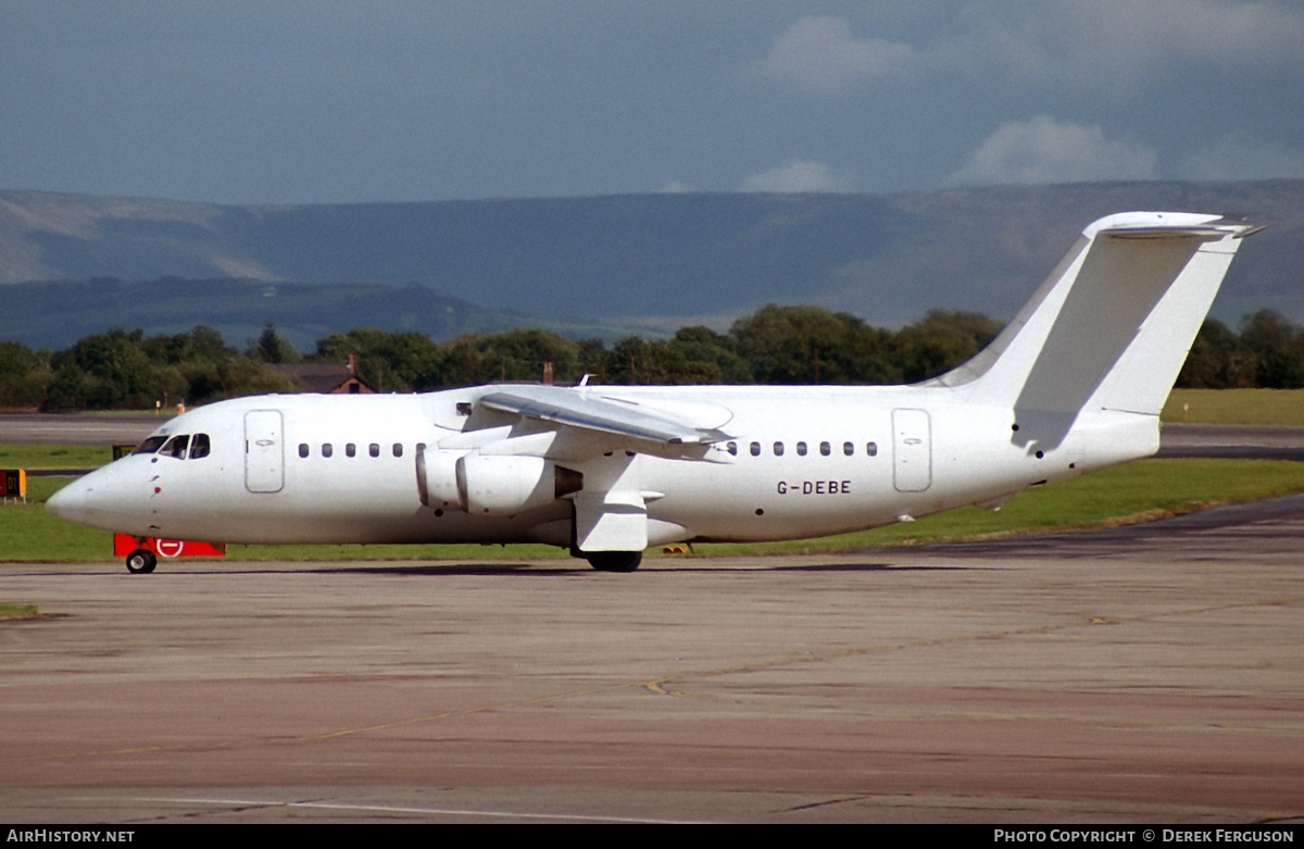 Aircraft Photo of G-DEBE | British Aerospace BAe-146-200 | Flightline | AirHistory.net #610353