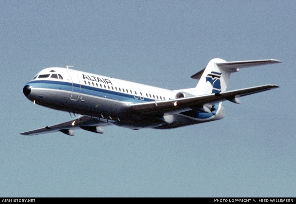 Aircraft Photo of PH-EXS | Fokker F28-4000 Fellowship | Altair Airlines | AirHistory.net #610358