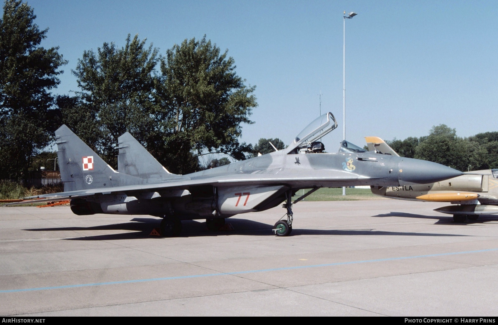 Aircraft Photo of 77 | Mikoyan-Gurevich MiG-29A (9-12A) | Poland - Air Force | AirHistory.net #610363