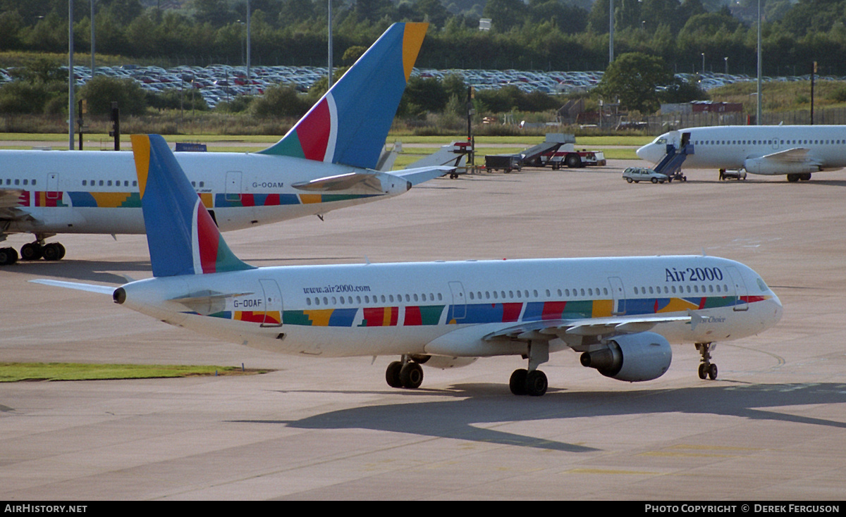 Aircraft Photo of G-OOAF | Airbus A321-211 | Air 2000 | AirHistory.net #610365