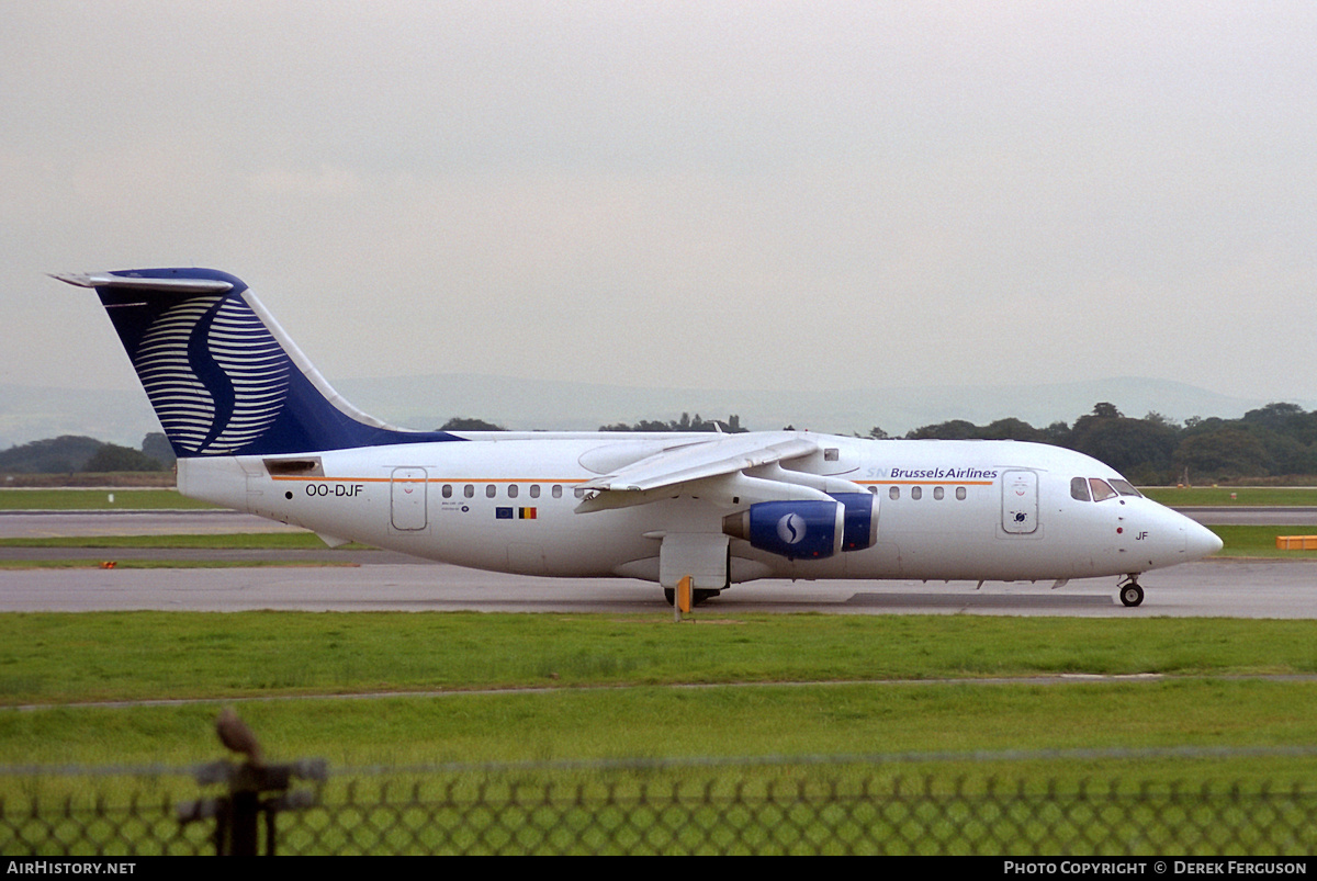 Aircraft Photo of OO-DJF | British Aerospace BAe-146-200 | SN Brussels Airlines | AirHistory.net #610367