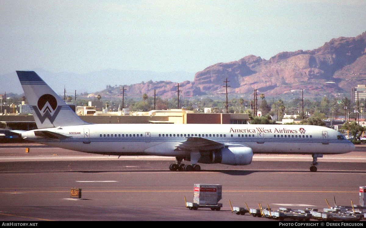 Aircraft Photo of N906AW | Boeing 757-2S7 | America West Airlines | AirHistory.net #610372