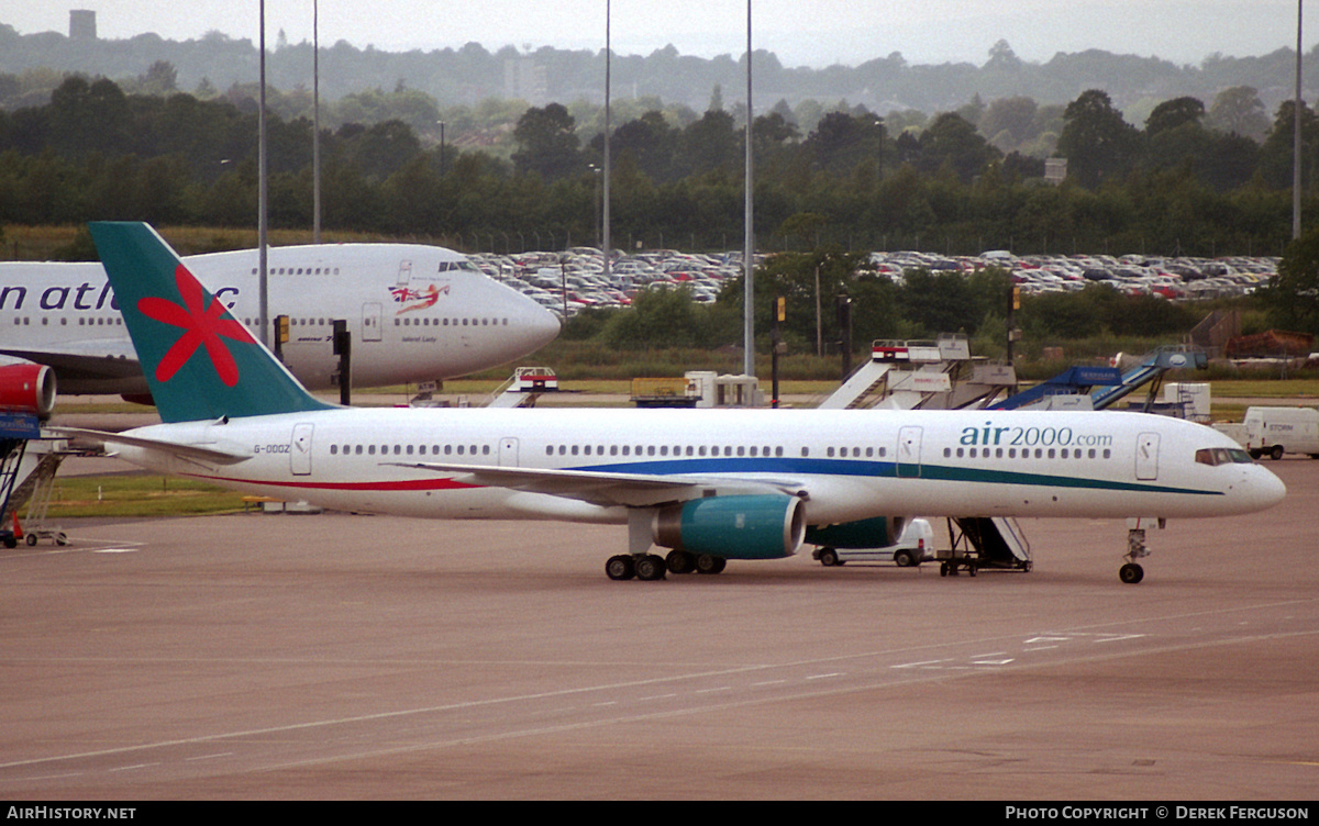 Aircraft Photo of G-OOOZ | Boeing 757-236 | Air 2000 | AirHistory.net #610373