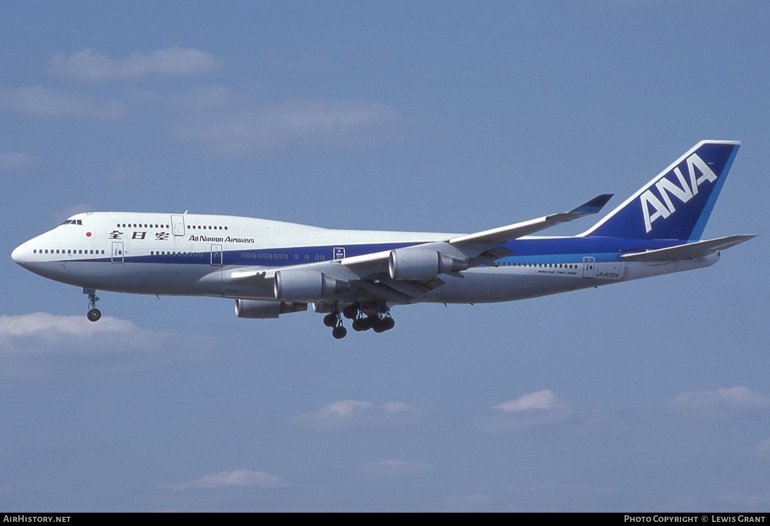 Aircraft Photo of JA8094 | Boeing 747-481 | All Nippon Airways - ANA | AirHistory.net #610386