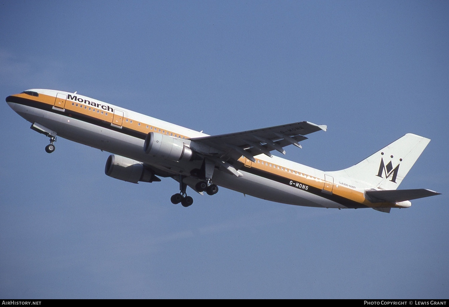 Aircraft Photo of G-MONS | Airbus A300B4-605R | Monarch Airlines | AirHistory.net #610391