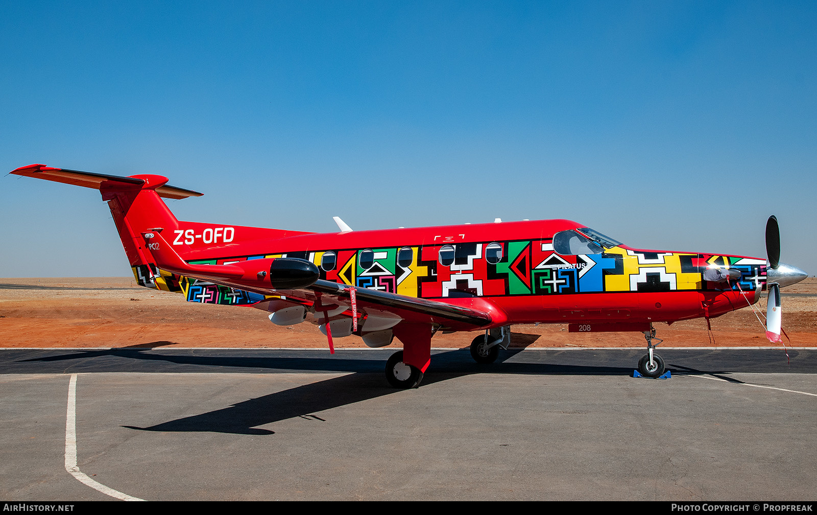 Aircraft Photo of ZS-OFD | Pilatus PC-12/45 | AirHistory.net #610394