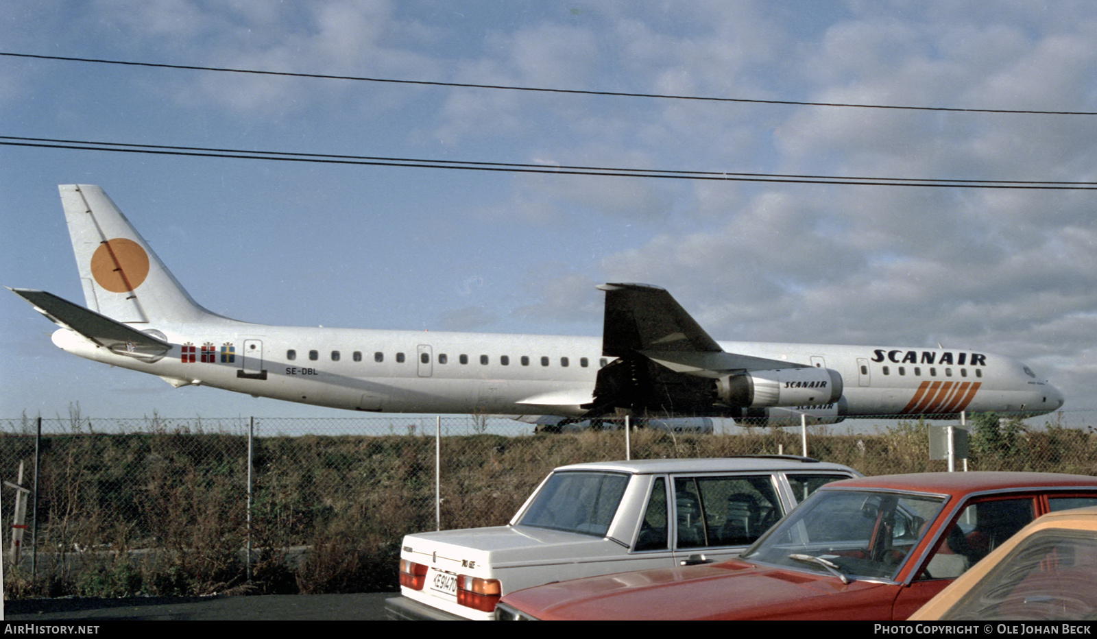 Aircraft Photo of SE-DBL | McDonnell Douglas DC-8-63 | Scanair | AirHistory.net #610398