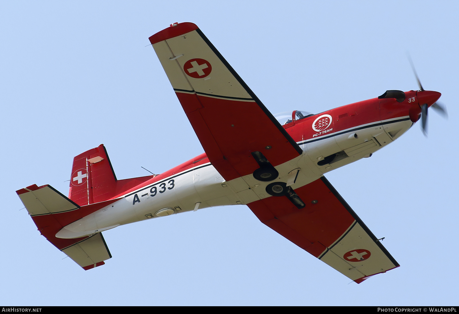 Aircraft Photo of A-933 | Pilatus NCPC-7 | Switzerland - Air Force | AirHistory.net #610400