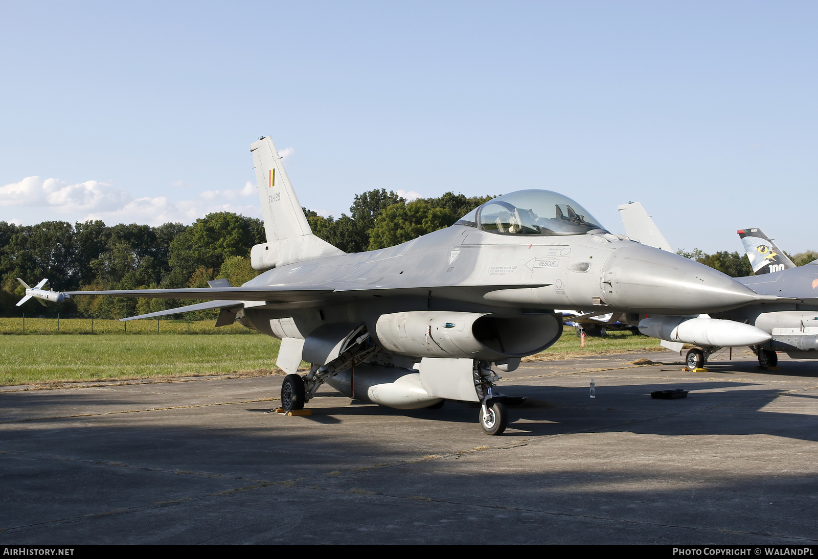 Aircraft Photo of FA129 | General Dynamics F-16AM Fighting Falcon | Belgium - Air Force | AirHistory.net #610401