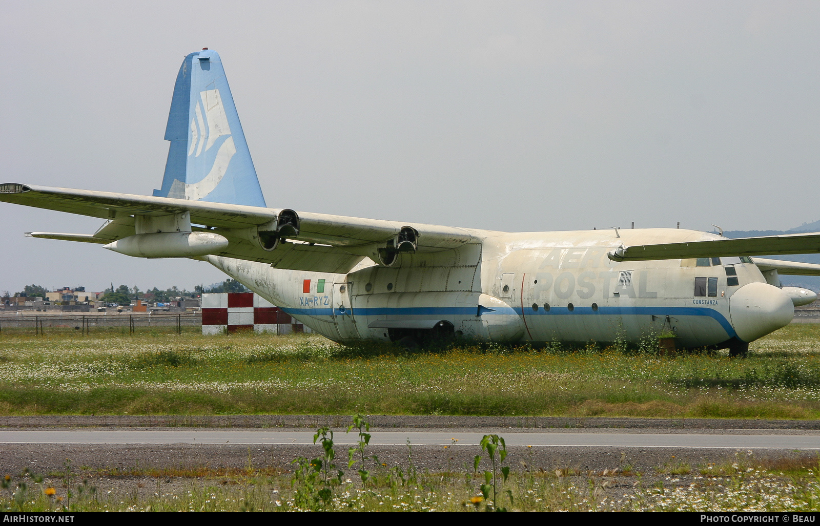 Aircraft Photo of XA-RYZ | Lockheed C-130A Hercules (L-182) | AeroPostal Cargo de Mexico | AirHistory.net #610405