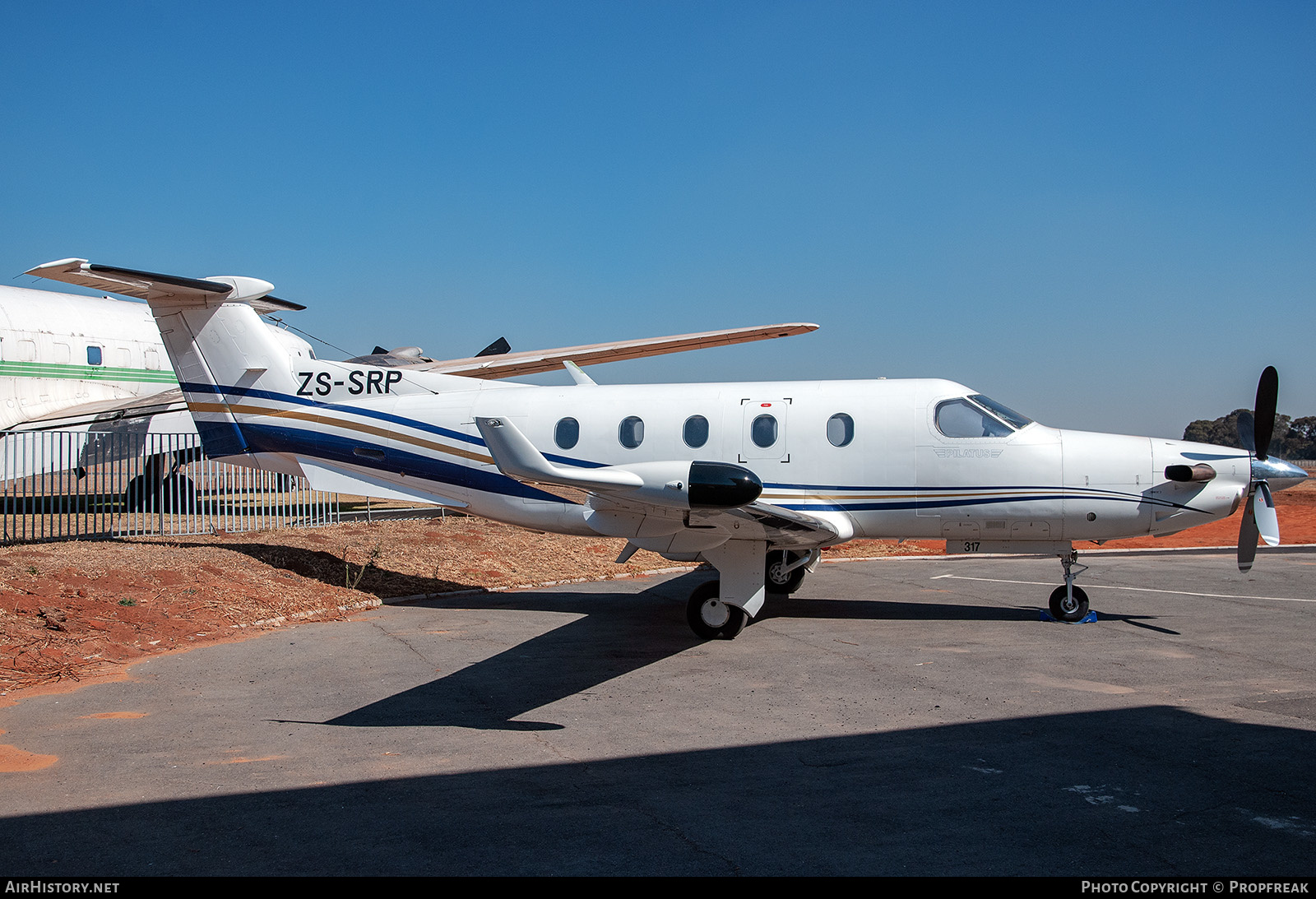 Aircraft Photo of ZS-SRP | Pilatus PC-12/45 | AirHistory.net #610422