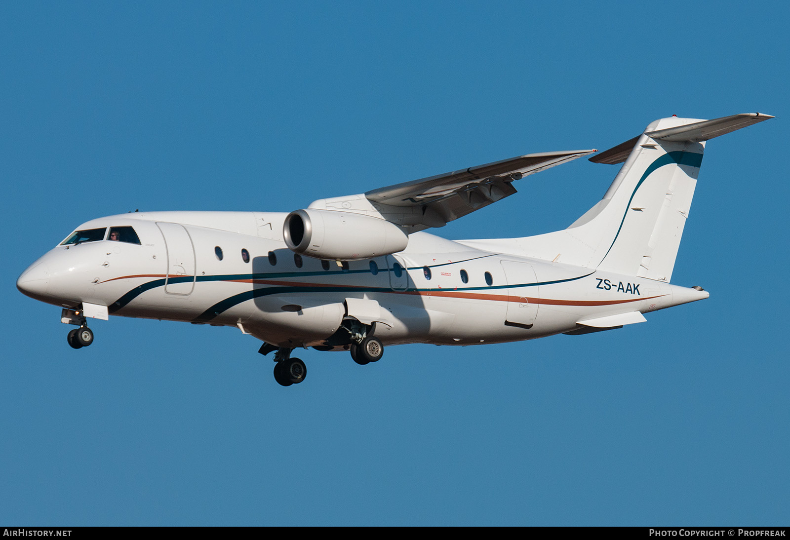 Aircraft Photo of ZS-AAK | Dornier 328-300 328JET | AirHistory.net #610431