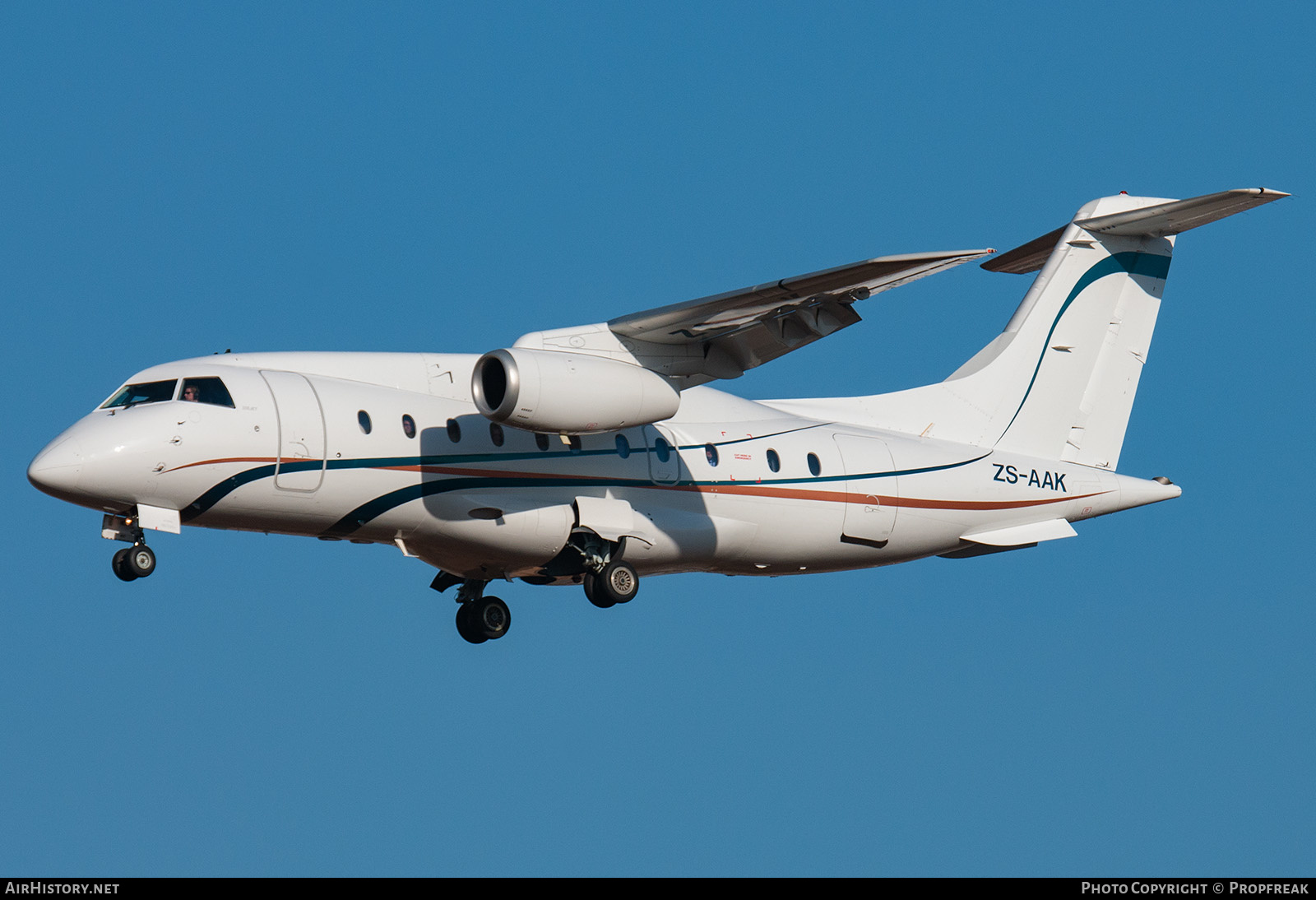 Aircraft Photo of ZS-AAK | Fairchild Dornier 328-300 328JET | AirHistory.net #610431
