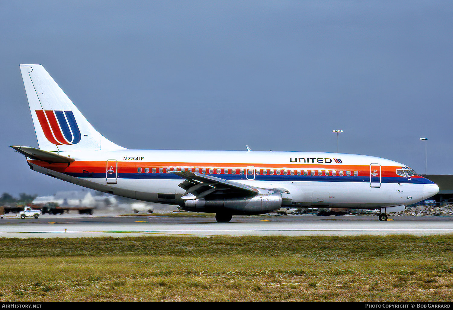 Aircraft Photo of N7341F | Boeing 737-2A1/Adv | United Airlines | AirHistory.net #610447