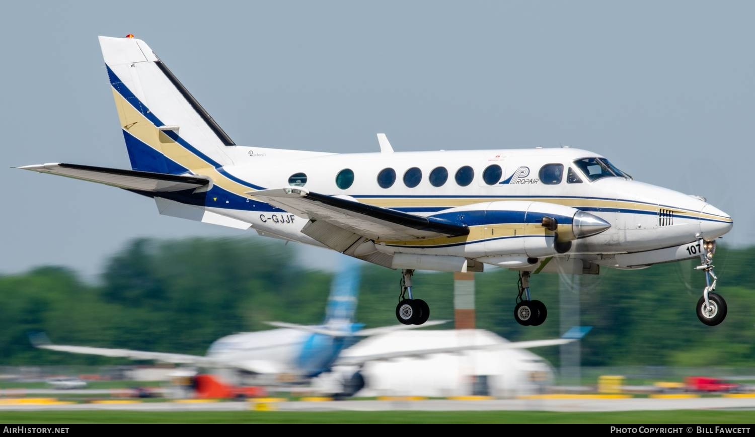 Aircraft Photo of C-GJJF | Beech A100 King Air | Propair | AirHistory.net #610451