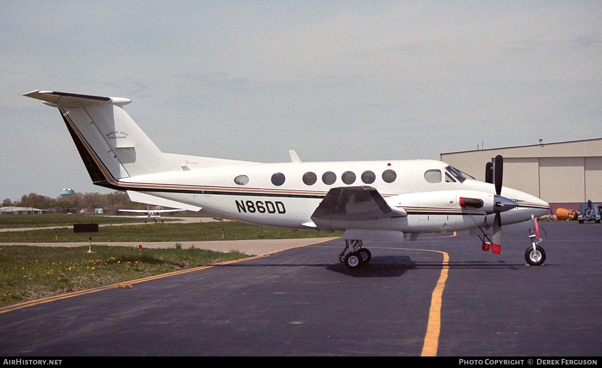 Aircraft Photo of N86DD | Beech 200 Super King Air | AirHistory.net #610457