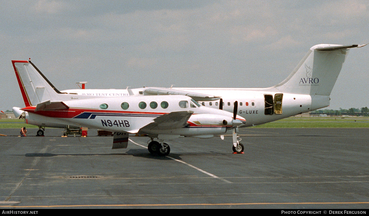 Aircraft Photo of N94HB | Beech C90 King Air | AirHistory.net #610467