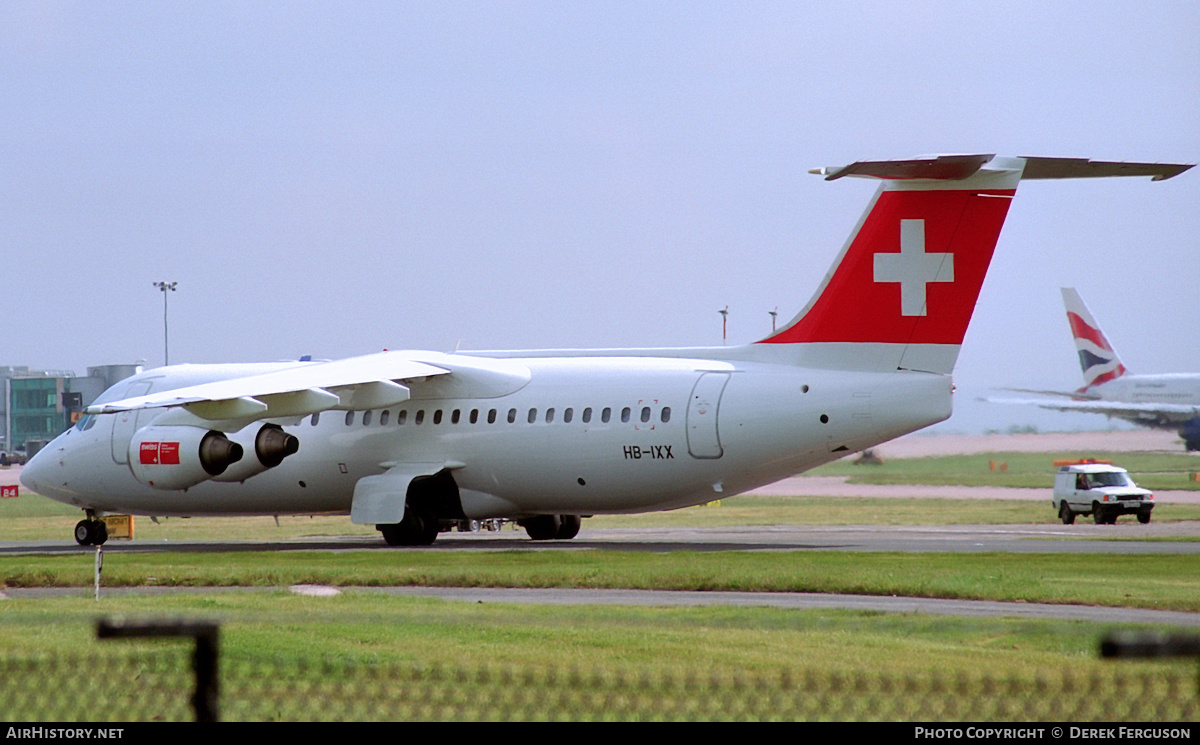 Aircraft Photo of HB-IXX | British Aerospace Avro 146-RJ100 | Swiss International Air Lines | AirHistory.net #610471