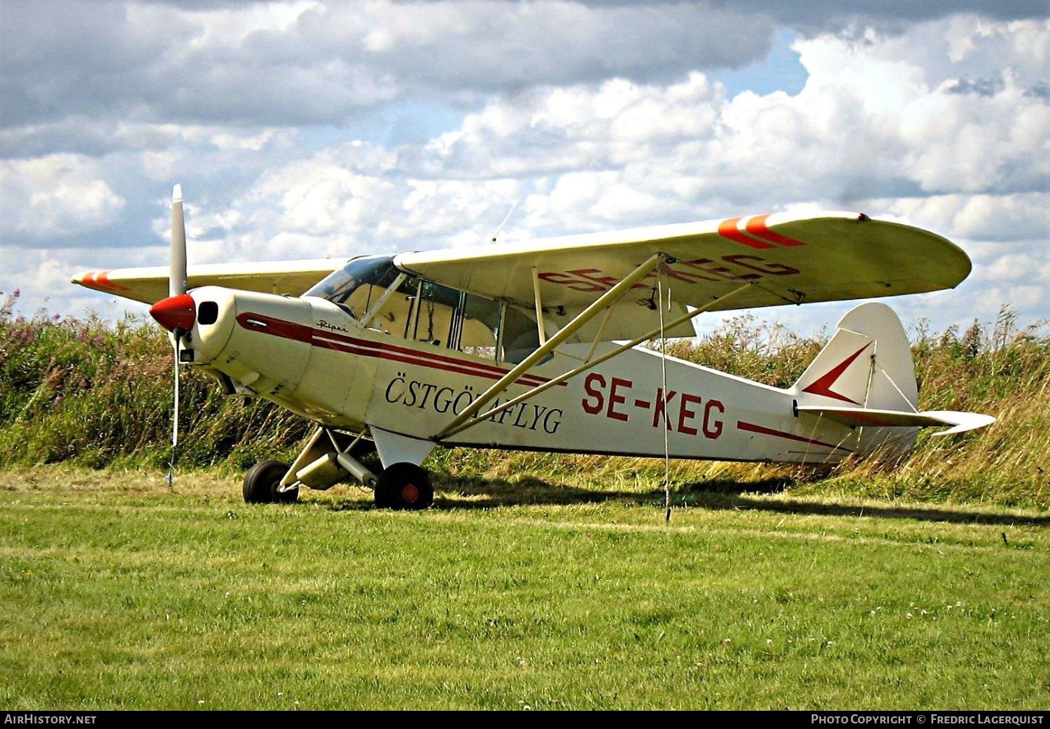 Aircraft Photo of SE-KEG | Piper PA-18-150 Super Cub | Östgötaflyg | AirHistory.net #610490