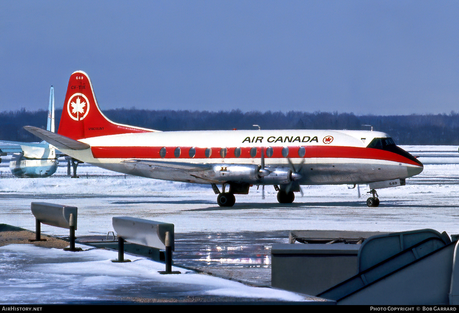 Aircraft Photo of CF-TIE | Vickers 757 Viscount | Air Canada | AirHistory.net #610506