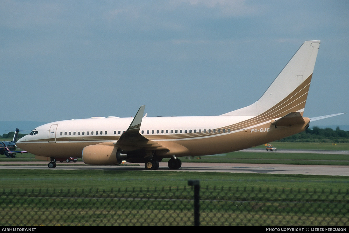 Aircraft Photo of P4-GJC | Boeing 737-7CG BBJ | AirHistory.net #610508