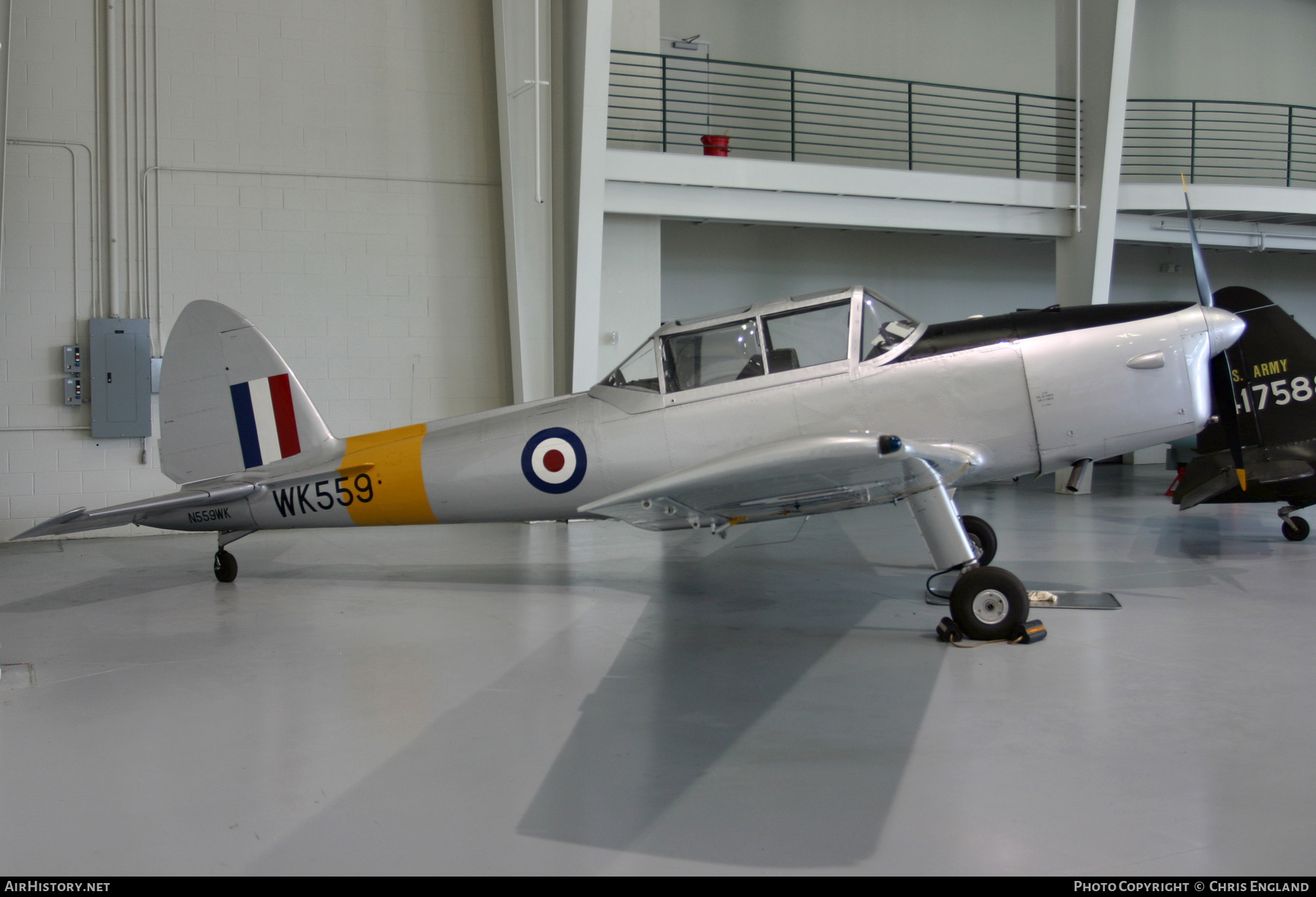 Aircraft Photo of N559WK | De Havilland Canada DHC-1 Chipmunk T10 | UK - Air Force | AirHistory.net #610510