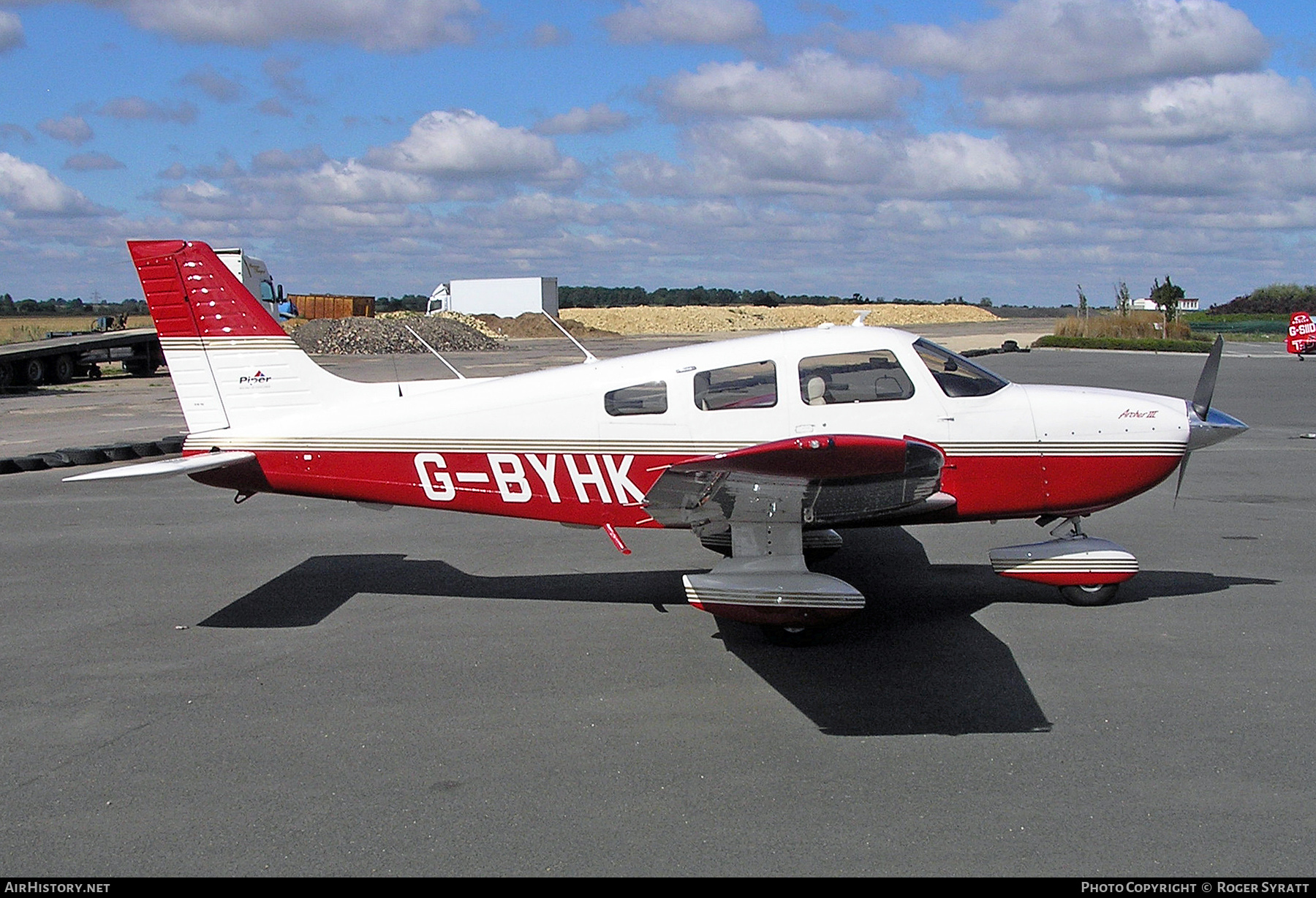 Aircraft Photo of G-BYHK | Piper PA-28-181 Cherokee Archer III | AirHistory.net #610514